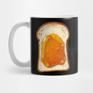 Orange Kawaii Sweet Toast Bread Vintage Yummy Since Mug